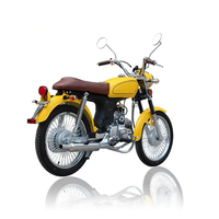 Moto à essence automatique 110cc bon marché, nouvelle et populaire, sécurité, démarrage au kick, monocylindre, moteur à essence