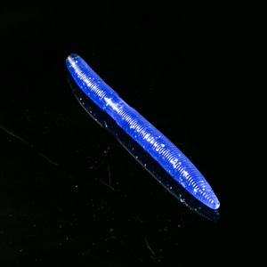 Señuelo de pesca de gusano de seda de 145 mm, de alta densidad, de hundimiento lento, estilo Texas, para pesca de lubina, cebo blando para fondo. - Product Image 3