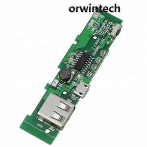 USB 5V 2A Mobile Phone Power Bank Charger PCB Board Module For Battery