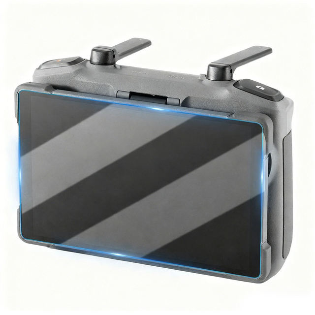 Screen Protectors 9h Hardness Tempered Glass Two Pieces Remote Control Hd Tempered Film For Rc Pro Drone Accessories