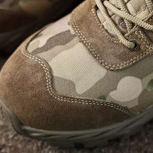 Chaussures de randonnée pour hommes, <span class=keywords><strong>bottes</strong></span> d'entraînement de haute qualité, camouflage, <span class=keywords><strong>bottes</strong></span> tactiques de <span class=keywords><strong>chasse</strong></span>, <span class=keywords><strong>bottes</strong></span> en <span class=keywords><strong>cuir</strong></span>, doublure en laine, <span class=keywords><strong>bottes</strong></span> d'hiver pour la neige - Product Image 4