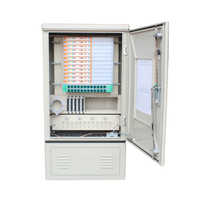 Armoires de sol pour fibre optique FTTH extérieures 48 96 144 288 576 720 cœurs, FDH ODF, connecteur croisé, équipement de fibre optique LGX PLC