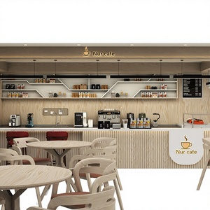 Paquete de Muebles Completos Personalizables con LED, Servicio Integral de Diseño y Adquisición para Cafeterías, Centros Comerciales, Restaurantes - Product Image 1