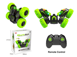 SOYANG Coche de Acrobacias <span class=keywords><strong>RC</strong></span> de 2.4GHz y 4 Canales con Cable USB - Giro de 360°, Evitación de Obstáculos, Función Sígueme para Niños, Uso Interior y Exterior - Product Image 6