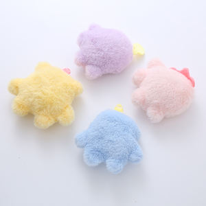 Monster bentuk hewan lembut mewah interaktif mainan kucing mewah catmint kertas suara mainan kucing - Product Image 3