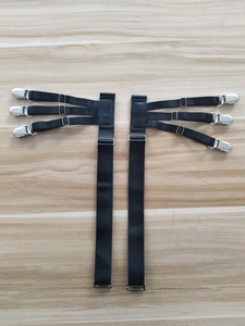 <span class=keywords><strong>Tirantes</strong></span> Elásticos Negros Antideslizantes <span class=keywords><strong>de</strong></span> Nailon para Camisa, para Hombres y Mujeres - Product Image 5