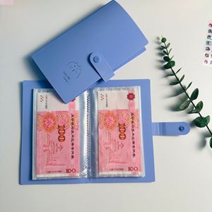 Libro de Ahorros de 3 Pulgadas con 100 Ranuras, Organizador de Efectivo, Clip para Billetes, Libro de Ahorros, Libro de Contabilidad - Product Image 3