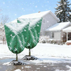 Capas Protetoras para Plantas contra Congelamento, Coberturas de Inverno para Exterior com Zíper e Cordão, Sacos Protetores para Árvores de Jardim contra Frio - Product Image 1