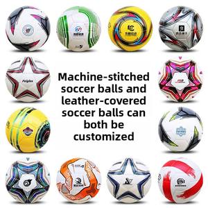 Nuevo Balón <span class=keywords><strong>de</strong></span> Fútbol Cosido a Máquina <span class=keywords><strong>de</strong></span> Tres Anillos, Antiexplosión, Modelo MJM2026JF, Estados Unidos-Canadá-México No. 5 PU para Entrenamiento <span class=keywords><strong>de</strong></span> Competición en PVC - Product Image 2