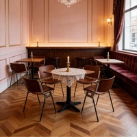 Set di Tavoli e Sedie per Ristoranti, Caffetterie e Catering, Mobili Durevoli per Sala da Pranzo OEM ODM all'Ingrosso