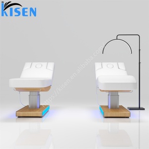 Kisen Big Discount Salon Beauty Pink <b>Lash</b> Chair Tech <b>Bed</b> Black Gold Treatment Massage <b>Table</b> Electric Facial <b>Bed</b> 3 Motors - Product Image 5