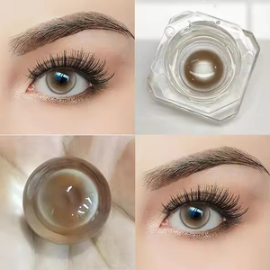 <span class=keywords><strong>Lentilles</strong></span> de contact colorées naturelles en gros, effet grand œil, marque privée OEM, <span class=keywords><strong>lentilles</strong></span> souples quotidiennes pour la correction de la vision et la beauté - Product Image 3