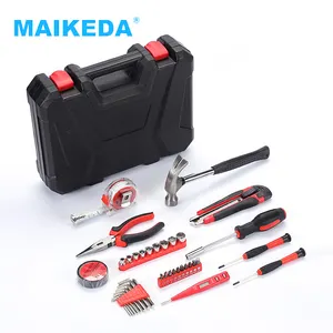 Hot Selling 36pcs Tool Set General Household Hand Tool Kit With Plastic Toolbox Storage Case Box Hand Tool Set