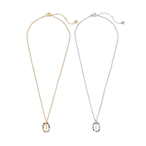 Collana con Perline in Oro e Argento, Acciaio 45439, Gioielli alla Moda - Product Image 2