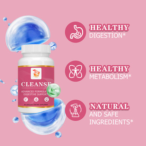 OEM ODM Cleanse Capsules with Oregan Acid Proprietary <b>Blend</b> Natural Caprylic Low-Fat Gut Health & Digestive Support 60 Capsules - Product Image 5