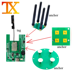 ชุดอุปกรณ์ติดตามตัว UWB รุ่น 120 ของผู้ผลิต TX °   360 °   ชุด PDOA สำหรับการวัดมุมระยะทางของโมดูล เหมาะสำหรับหุ่นยนต์สำรวจ - Product Image 1