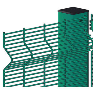 Valla de Alambre Antiescalada 358, Valla Soldada para Prisiones, Valla de Alta Seguridad, Vista Clara - Product Image 1