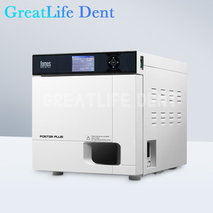 Autoclave Stérilisateur à Vapeur Chirurgical Dentaire Automatique GreatLife Dent Classe <span class=keywords><strong>B</strong></span> <span class=keywords><strong>FOSTER</strong></span> PLUS 18L 23L Armoire de Désinfection - Product Image 1