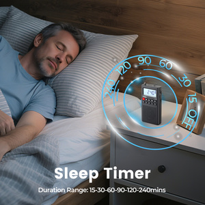 <span class=keywords><strong>Radio</strong></span> Portátil Mini PRUNUS, Reproductor MP3 Recargable con Batería, Temporizador de Apagado, Reproductor de Tarjetas SD, Pantalla, <span class=keywords><strong>Radio</strong></span> AM/FM - Product Image 5