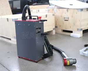 Draagbare 100W 200W 300W rugzak-pulslaser reinigingsmachine voor het verwijderen van graffiti en roest op hout, metaal, aluminium, plastic & leer - Product Image 4