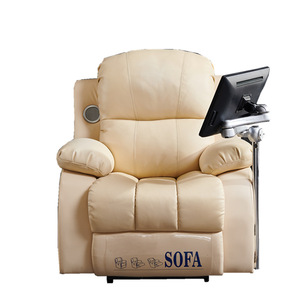 Massage Chair Electric Recliner Leather YY803 With Foot Rest And <b>Tablet</b> Holder <b>For</b> Home Relaxation - Product Image 5
