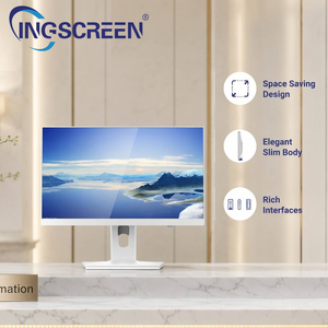 INGSCREEN Écran ultra-large 16:9 24 27 pouces Configuration de <span class=keywords><strong>jeu</strong></span> Ordinateur de bureau tout-en-un Ensemble d'ordinateur tout-en-un PC tout-en-un pour le <span class=keywords><strong>jeu</strong></span> - Product Image 1