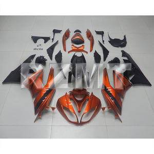 ชุดแฟริ่งมอเตอร์ไซค์ Kawasaki ZX-6R 636 ปี 2009-2012 Ninja ZX6R ZX636  วัสดุ ABS ฉีดขึ้นรูป ชุดแต่งแฟริ่งแบบกำหนดเอง รุ่น K0605-103a - Product Image 1