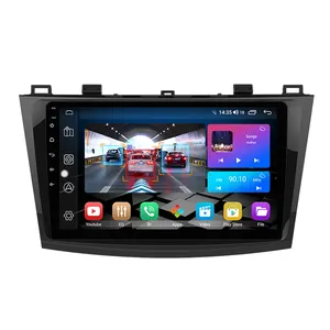 LEHX Pro Android 12 Auto Carplay Rádio Do Carro Para Mazda 3 2010-2012 Leitor Multimídia Navegação GPS Estéreo 2 Din Autoradio