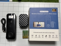 Videoportero Inteligente de 3MP con WiFi, Detección de Movimiento PIR 2K, Audio Bidireccional, IP65 Impermeable, Alimentado por Batería, Control por Aplicación Tuya Home