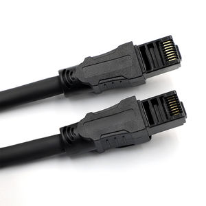 Cable de cobre con conector <span class=keywords><strong>RJ45</strong></span>, cable de conexión lan de red Ethernet, cat6A, cat7, UTP - Product Image 3
