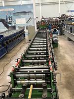 Machine de profilage de dalles de plancher non préfabriquées, machine de fabrication de tuiles de plancher portantes pour la construction de toitures