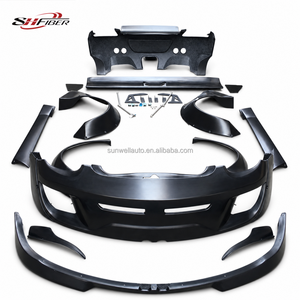 Kit Carrozzeria Stile Rocket Bunny, Paraurti e Spoiler Posteriore per <span class=keywords><strong>Porsche</strong></span> <span class=keywords><strong>Cayman</strong></span> 987.1 - Product Image 1