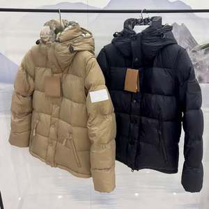 Veste d'hiver pour homme imperméable grande taille décontractée avec fermeture éclair, haute qualité, manches amovibles blanches - Product Image 3
