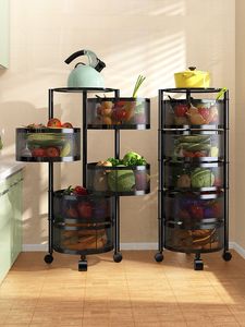 Estante giratorio de 360 grados Estante de almacenamiento de frutas y verduras - Product Image 5