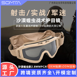 Gafas Tácticas de Protección Completa con Lentes de Policarbonato Antivaho para Obras de Construcción y Protección Contra el Polvo - Product Image 5