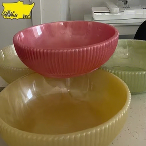 Tazón de Ensalada de Madera Ecológico de Lujo para Cocina y Mesa, Nuevo Diseño, Tazón para Servir Hecho a Mano, Hogar y Jardín, de la India - Product Image 1