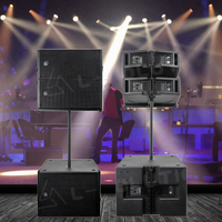 Système de sonorisation Line Array L-solution 4 PCS HDL20 2pcs HDL18-A, enceintes actives néodyme 10/18 pouces, caisson de basses, écologique, portable