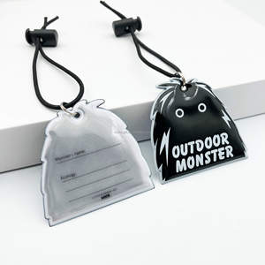 Cao cấp phản quang Keychain tùy chỉnh <span class=keywords><strong>PVC</strong></span> phản quang móc chìa khóa phản ánh túi quyến rũ - Product Image 1