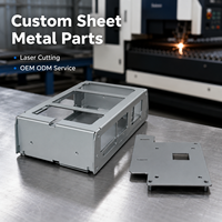 Boîtier d'amplificateur en aluminium, châssis personnalisé, découpe laser, pièces en acier pliées, service de fabrication de tôlerie OEM ODM