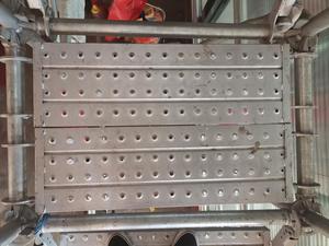Galvanized Metal Cuplock Scaffolding Platform Q235 Steel Plank Good Price Ladder & Scaffolding Parts - Product Image 1