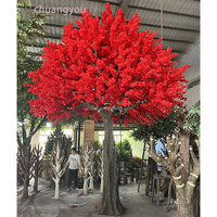Künstliche Japanische Leuchtende Kirschblütenbäume LED Japanischer Kirschblütenbaum Licht Outdoor Beleuchtete Kirschblütenbäume