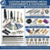 Pièces sur mesure en aluminium et acier inoxydable traitées par CNC, services OEM et ODM disponibles