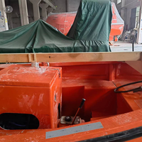 CCS BV Marine Schiffsgeeignetes Schnellöffnendes Fiberglas-Rettungsboot Hergestellt in China