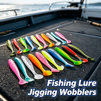 Leurre de pêche 55mm 63mm 70mm 90mm 120mm, T Tail Worm, appât souple, jigging, wobblers, tackle, basse, brochet, appât artificiel en silicone, swimbait