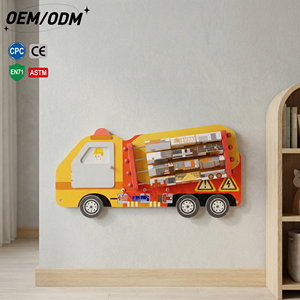 Tablero de Actividades Montessori de Madera para Pared, Ahorra <span class=keywords><strong>Espacio</strong></span>, Rompecabezas Educativo de Ingeniería y Construcción, Certificado CE, para Niños de 2 a 13 Años - Product Image 1
