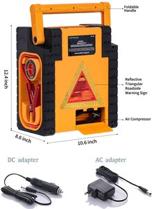 Démarreur de <span class=keywords><strong>batterie</strong></span> haute puissance, boîte de démarrage, câbles de démarrage durables, kit de démarrage d'urgence <span class=keywords><strong>pour</strong></span> moto, camionnette, véhicule - Product Image 3
