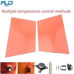 24V linh hoạt Silicone nóng Sưởi ấm nhanh Silicone cao su sưởi ấm phim 3D máy in Silicone nóng Silicone nóng mat - Product Image 2