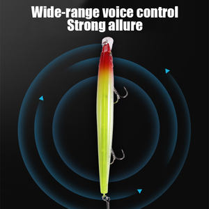 Leurre de pêche artificiel dur importé <span class=keywords><strong>Minnow</strong></span> 13cm/11.6g, leurre de suspension - Product Image 3