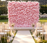Panneau mural de simulation de fleurs de cerisier roses pour la photographie de mariage et la décoration de magasin