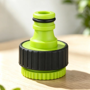 1/2-3/4" Female Plastic <strong>Tap</strong> Adaptor Universal Garden Hose Quick Connector-Durable PP Plastic Water <strong>Tap</strong> Pipe <strong>Attachment</strong> - Product Image 1